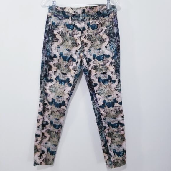 Madewell Multicolored Skinny Skinny Ankle Pants - Picture 1 of 8